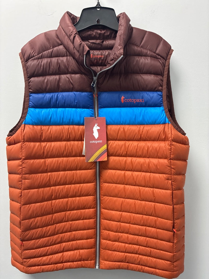 Cotopaxi Orange Winter Vest Mens Medium