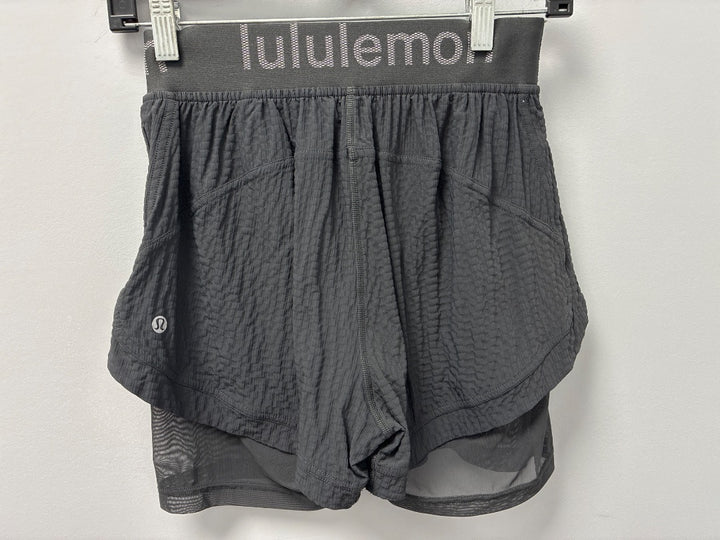 lululemon, grey, shorts, 4