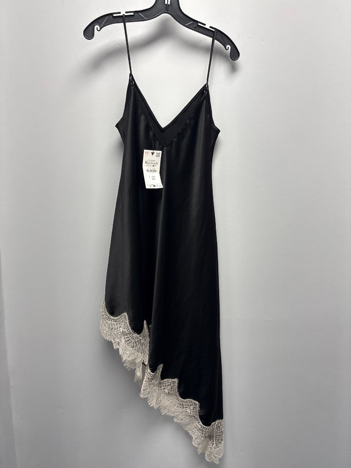 zara, Black, dress, XL