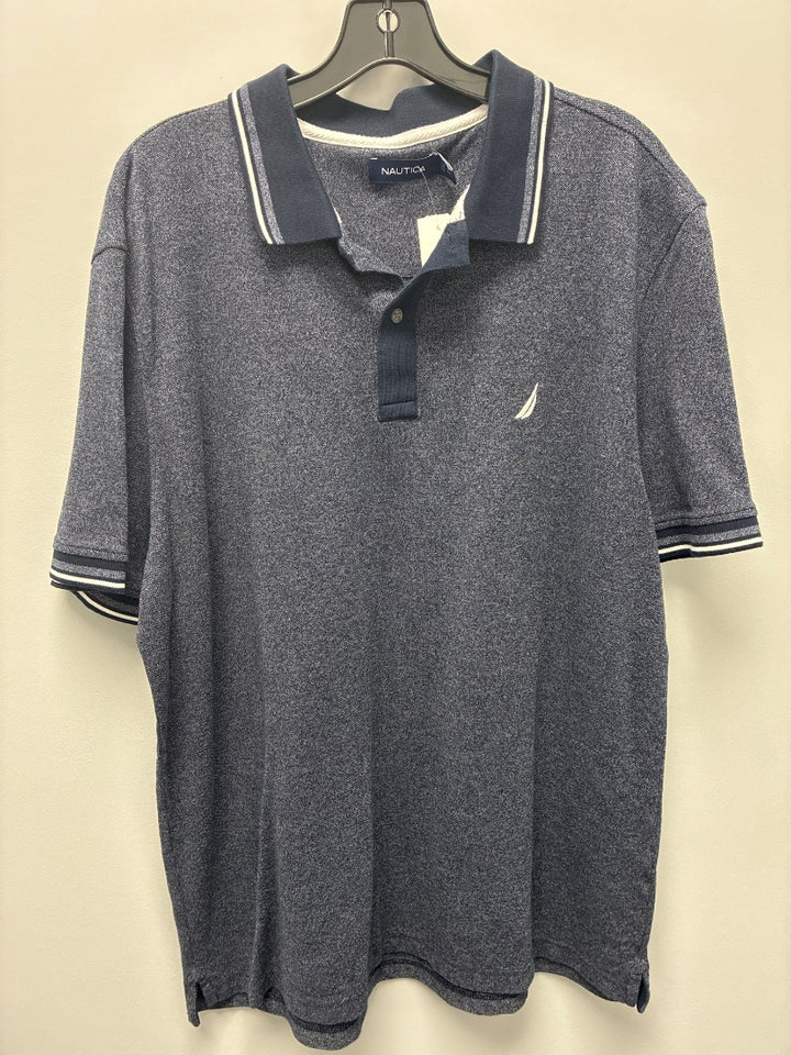 nautica, Blue, Mens-Top, 2XL