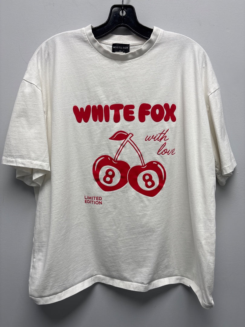 white fox, White+, Top, Medium