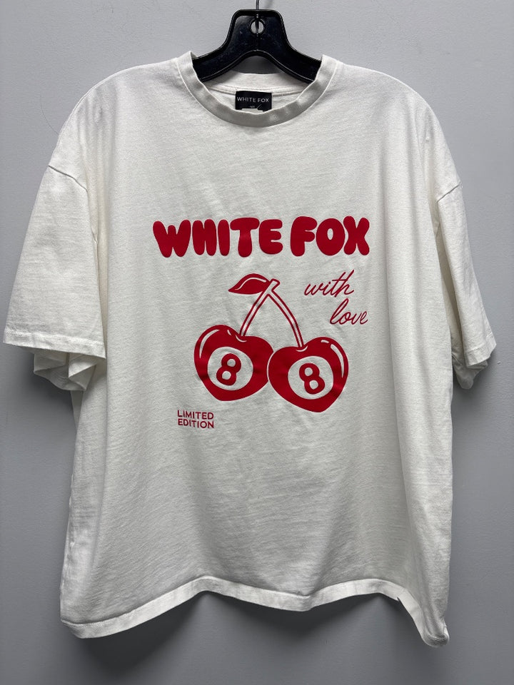 white fox, White+, Top, Medium