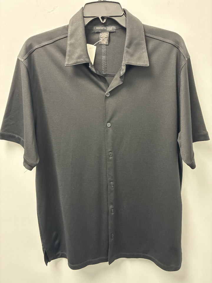 Kenneth Cole, Black, Mens-Top, Large
