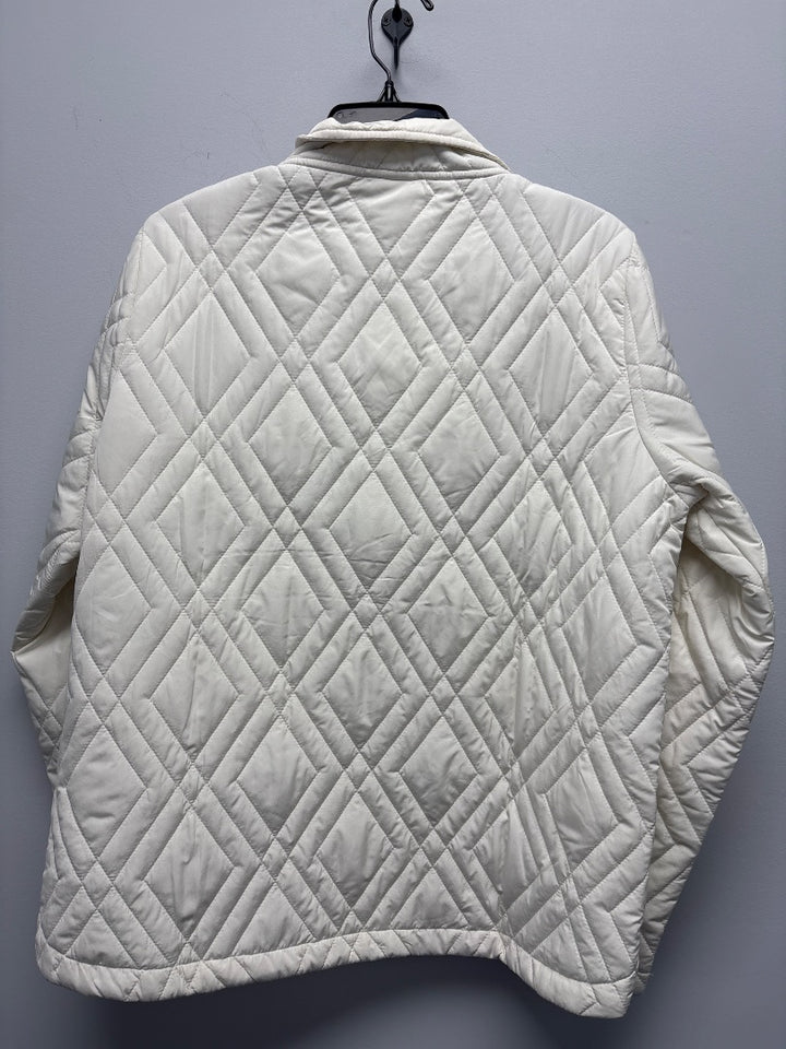 voyager, White, outerwear, Large