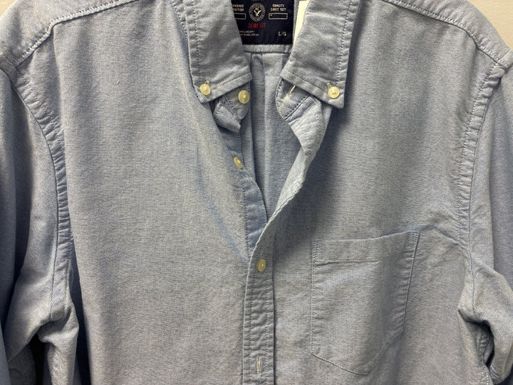 american eagle, Blue, men-top, Large