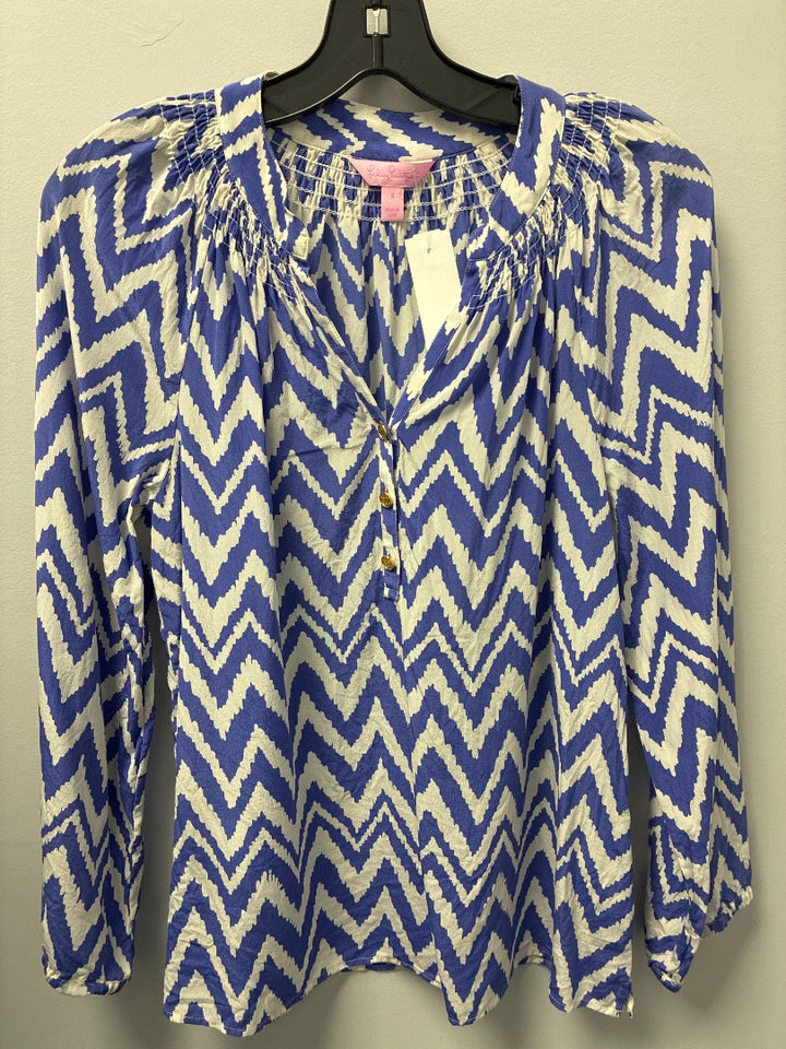 Lilly pulitzer, Blue+, Top, Small
