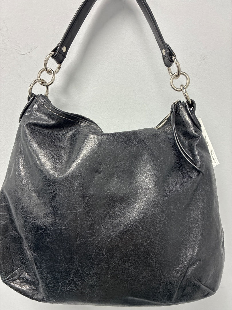 Coach, Black, Handbag, Medium
