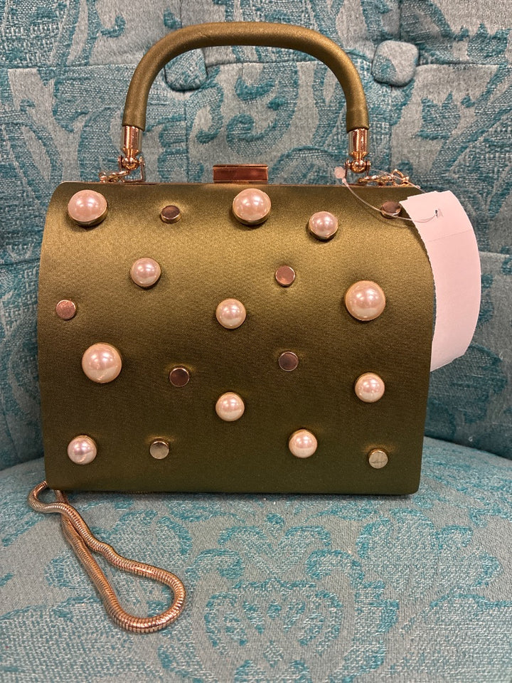 Green zara Handbag, Small