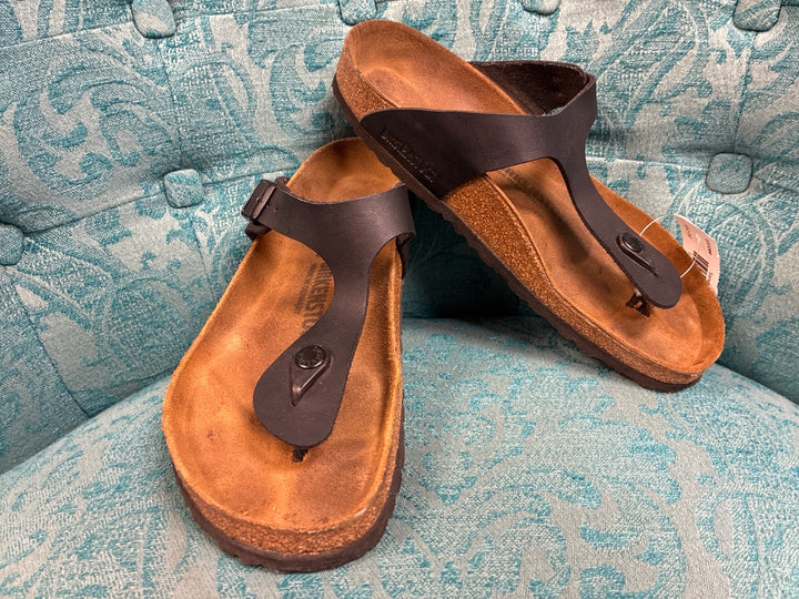 Birkenstock, Black, Sandal, 10