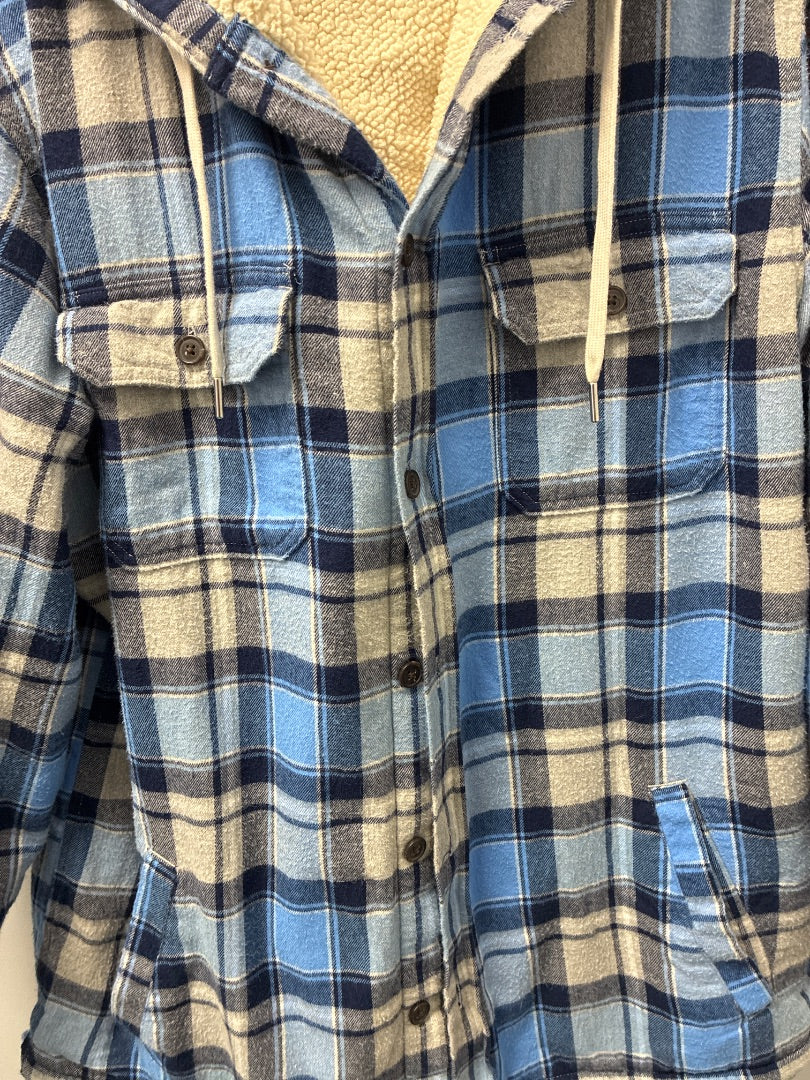 lands end, Blue+, Mens-outerwear, Large