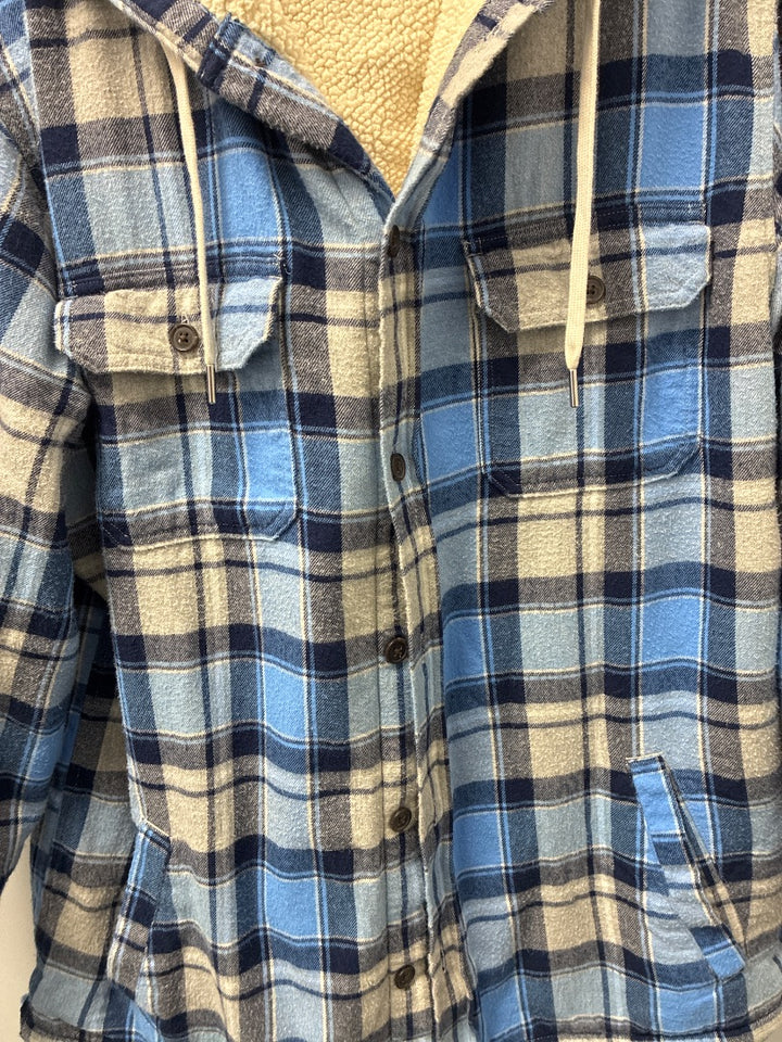 lands end, Blue+, Mens-outerwear, Large