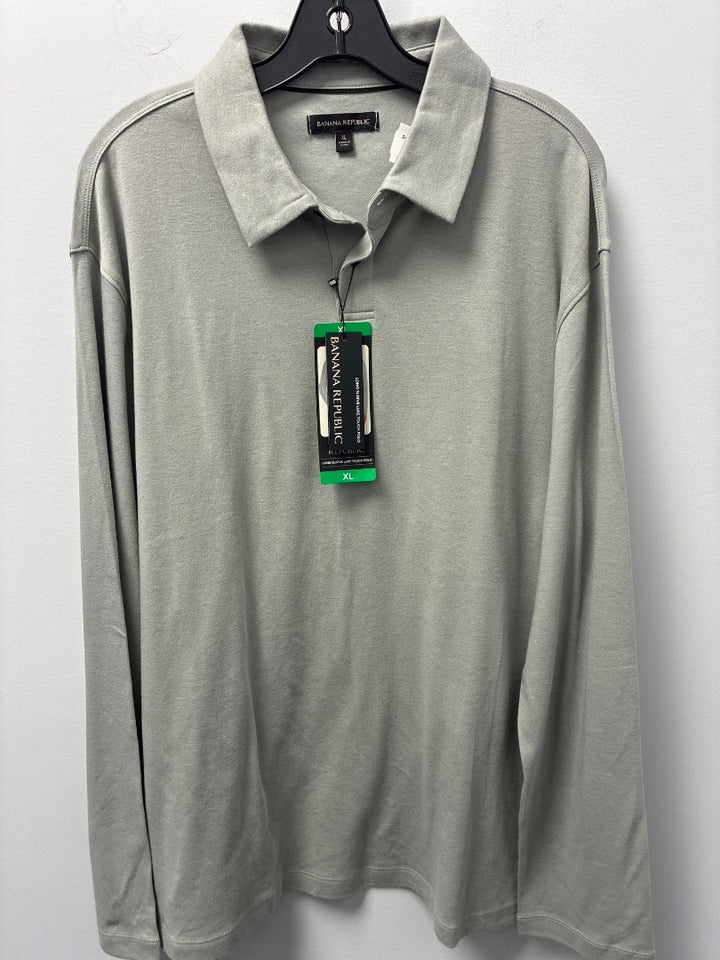 banana republic, green, men-top, XL