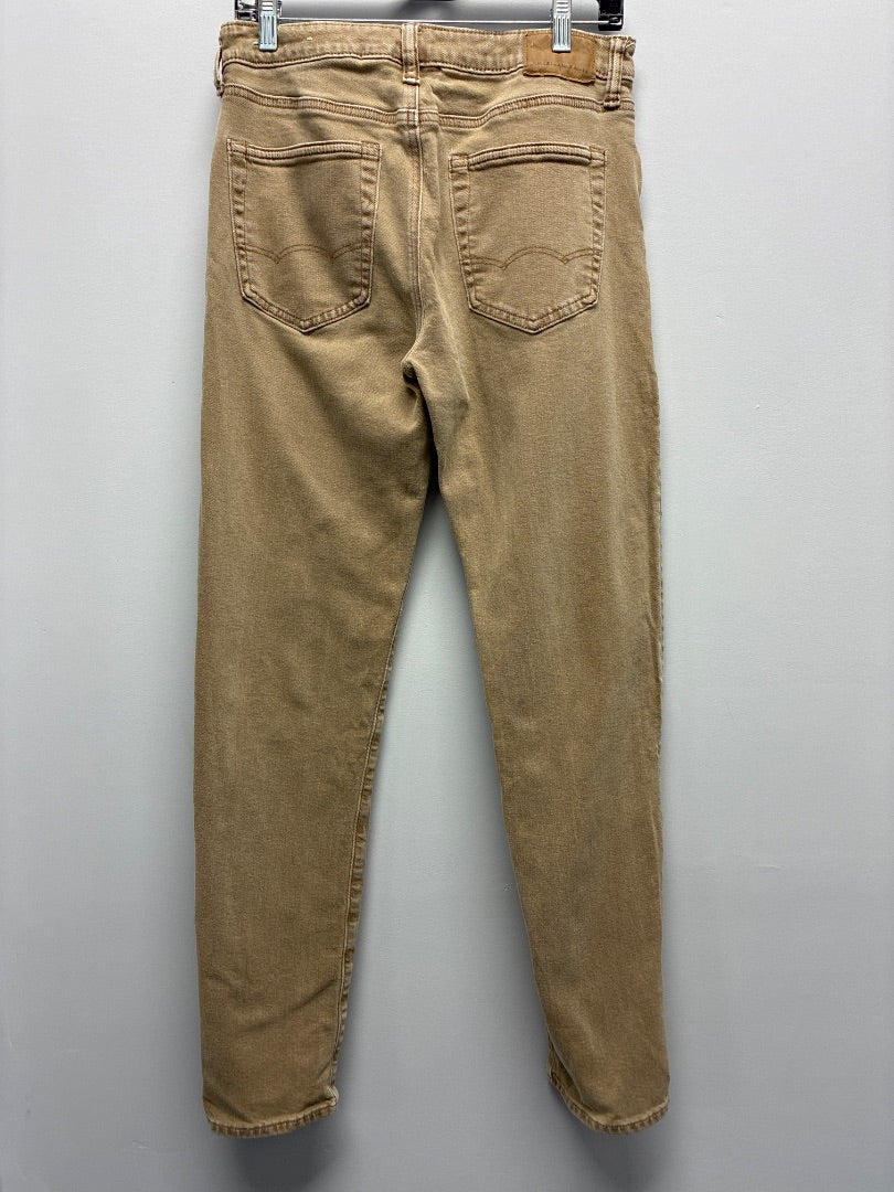 american eagle, tan, Mens-pant, 31x34
