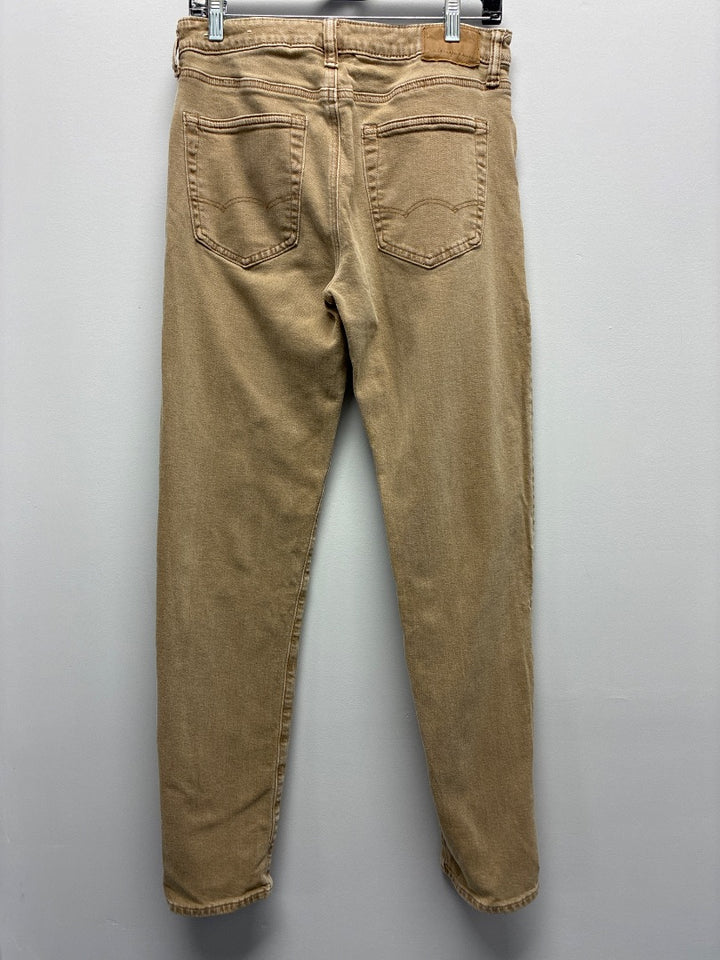 american eagle, tan, Mens-pant, 31x34