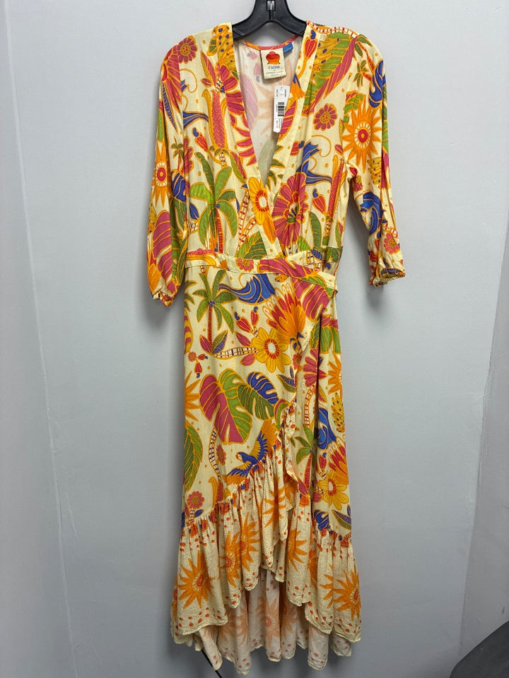 Farm Rio, Yellow+, dress, Large