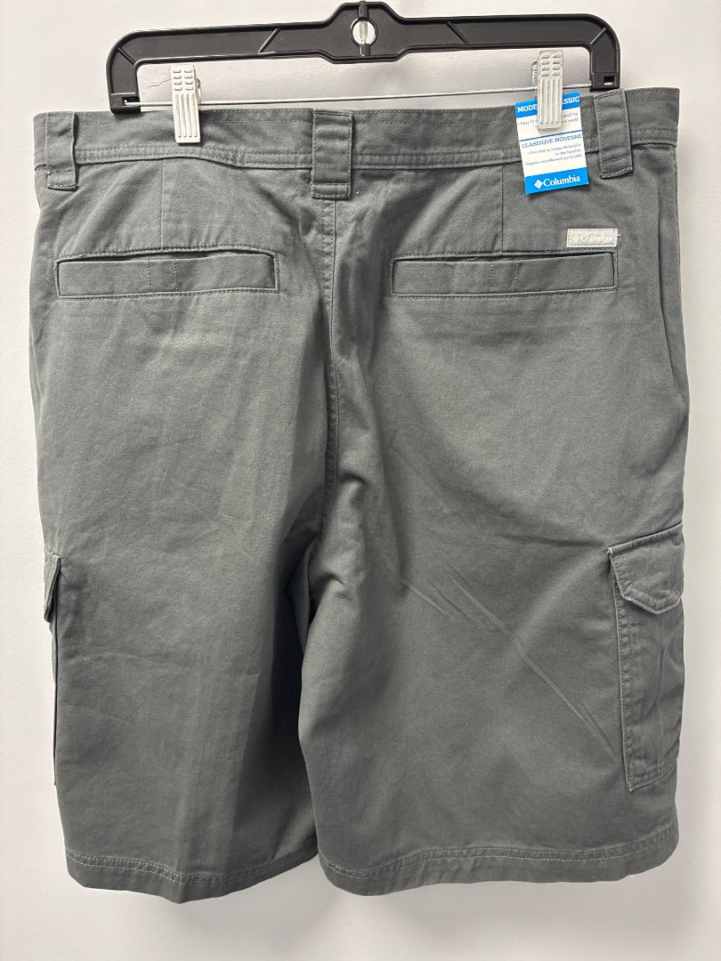 columbia, grey, Mens-shorts, 36