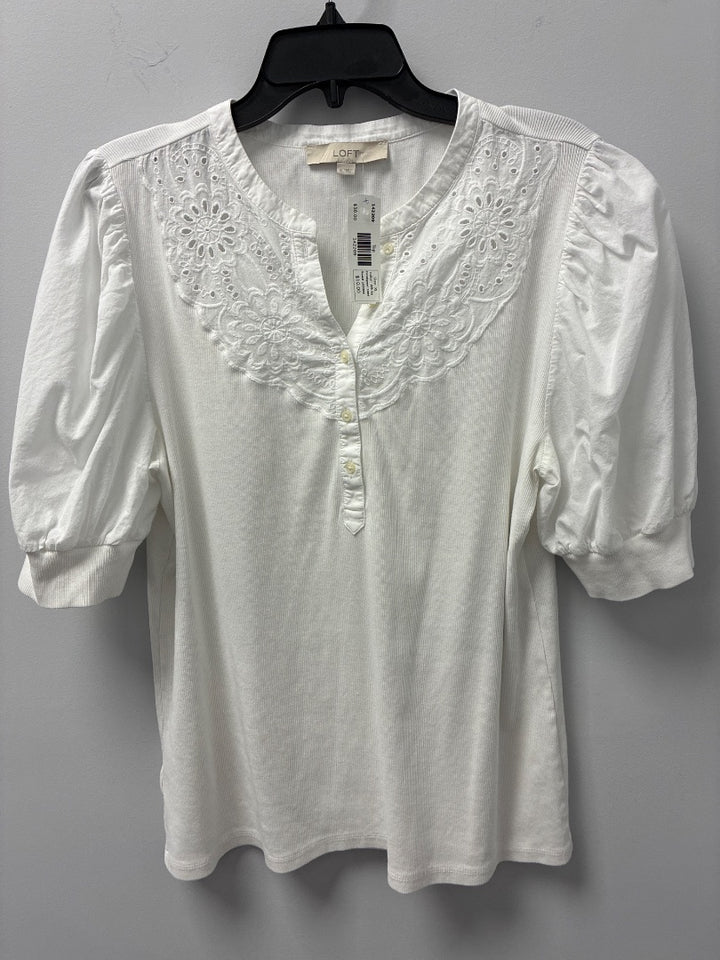 loft, White, Top, XL