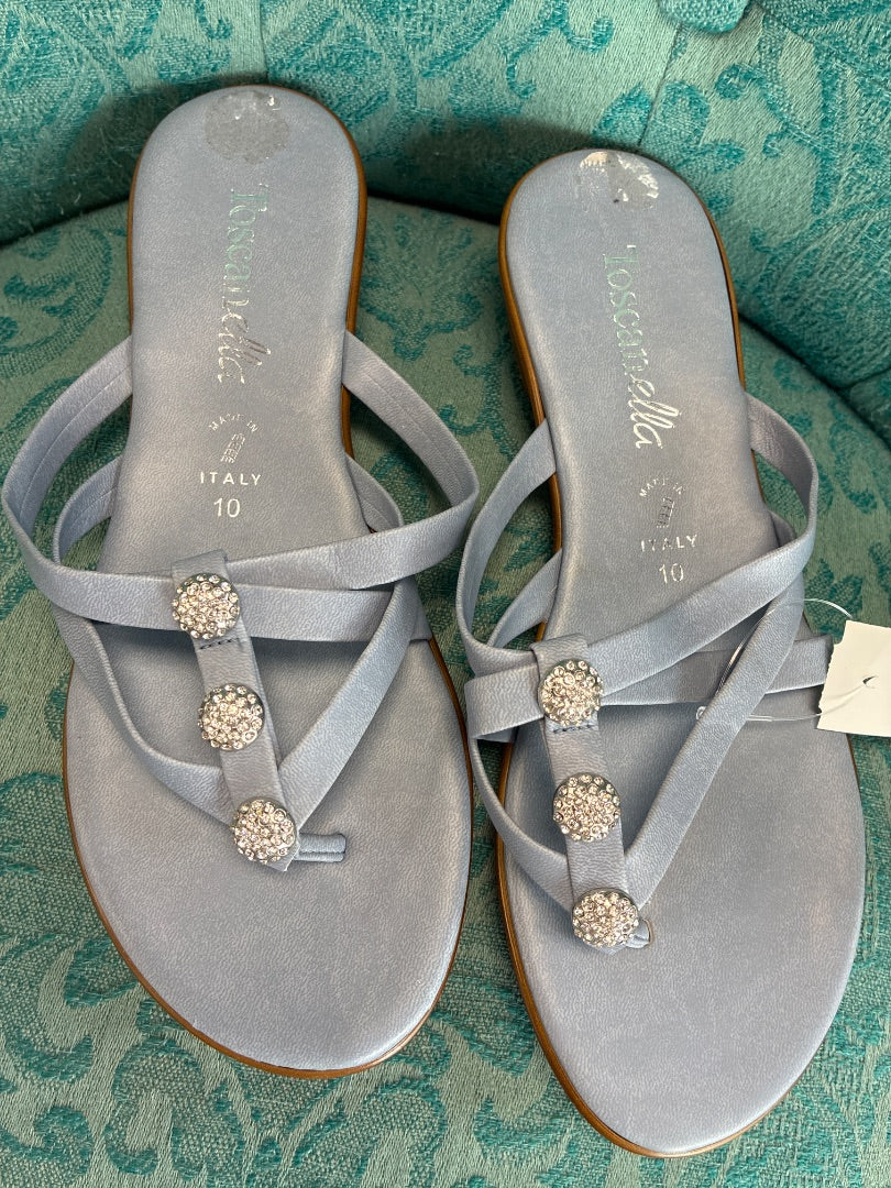 toscanella, Blue, Sandal, 10