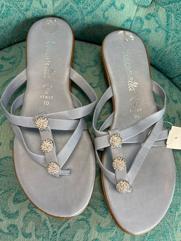 toscanella, Blue, Sandal, 10