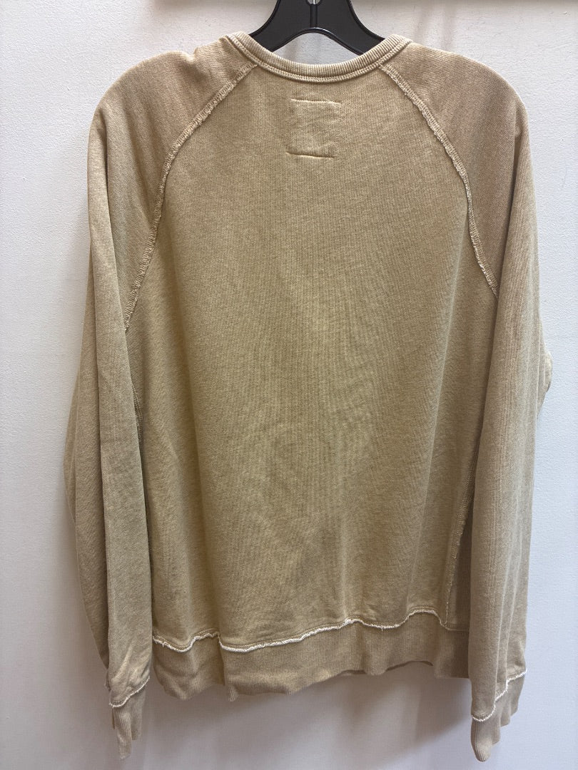 Tan lucky brand Top, Large