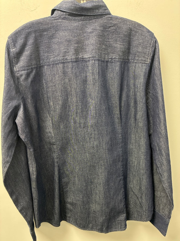 jcrew factory, Blue, Top, Large