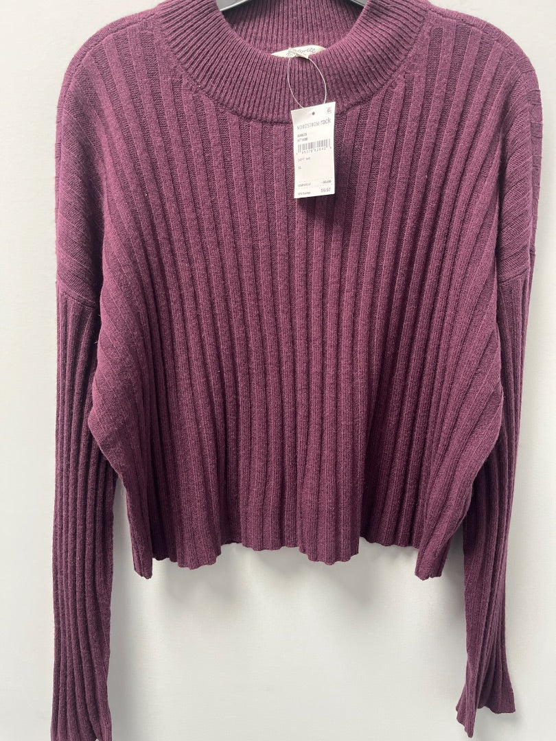 Madewell, Purple , Sweater, XL