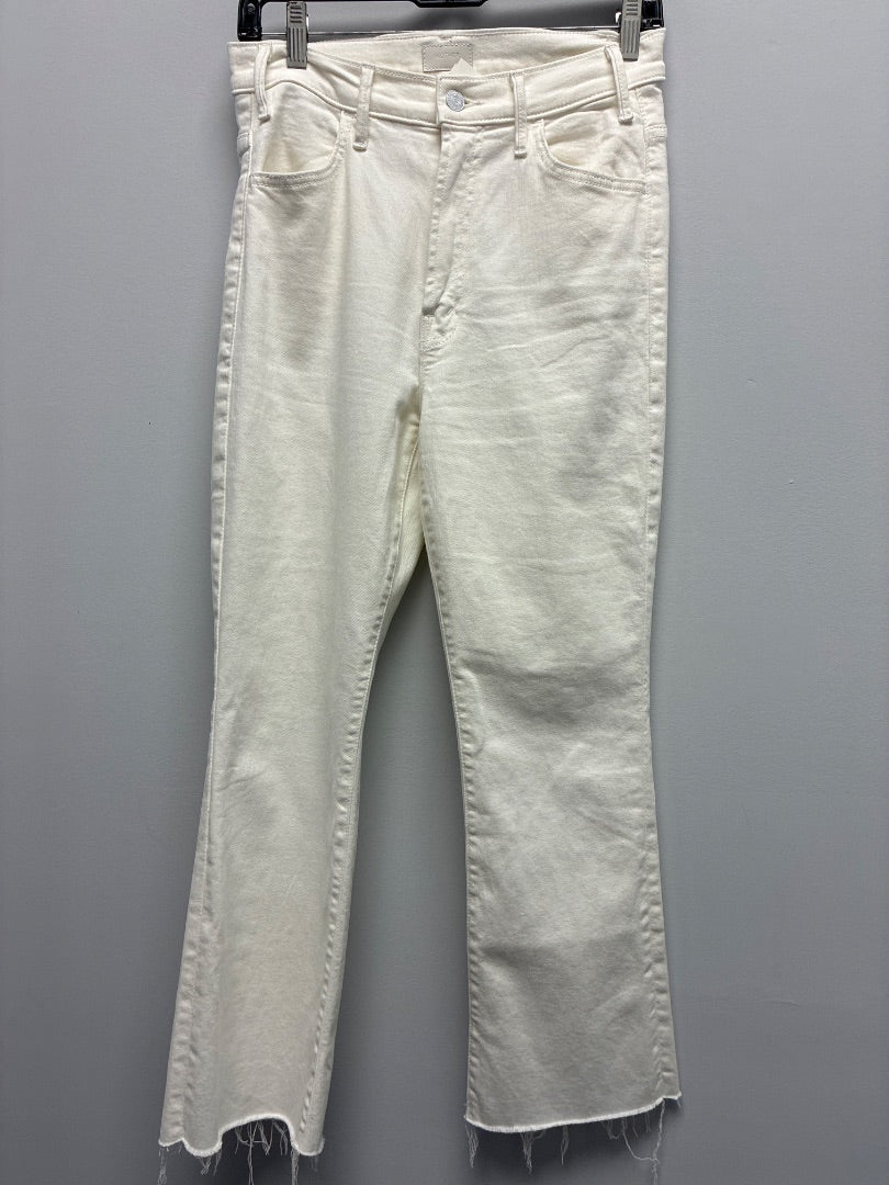 mother, White, pant, 8