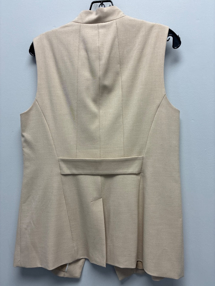 white house black market, tan, Top, Medium