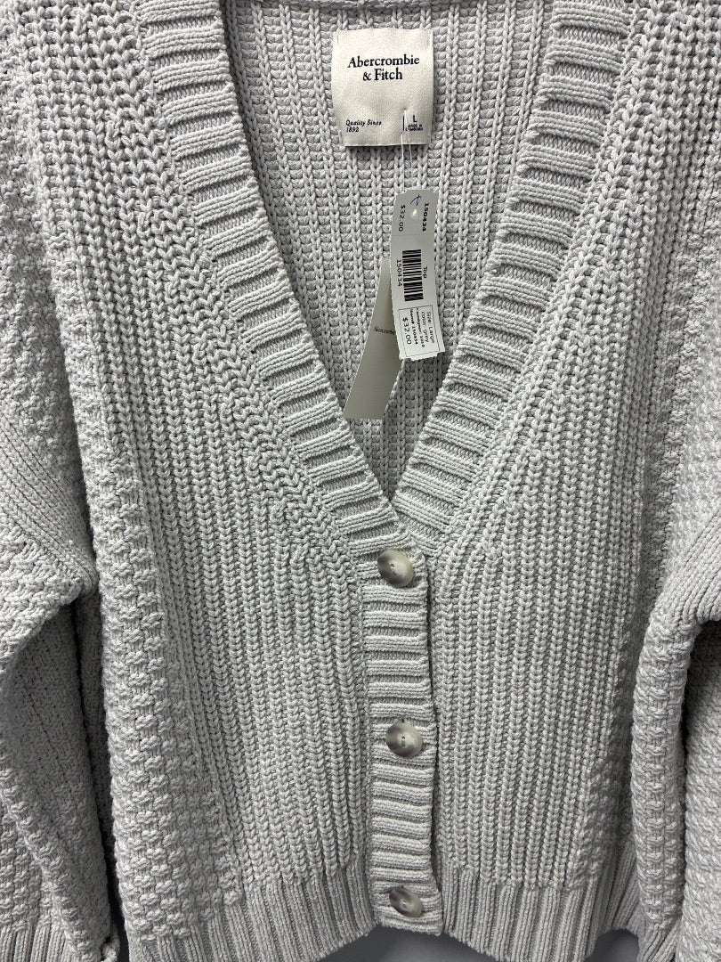 abercrombie, grey, Top, Large