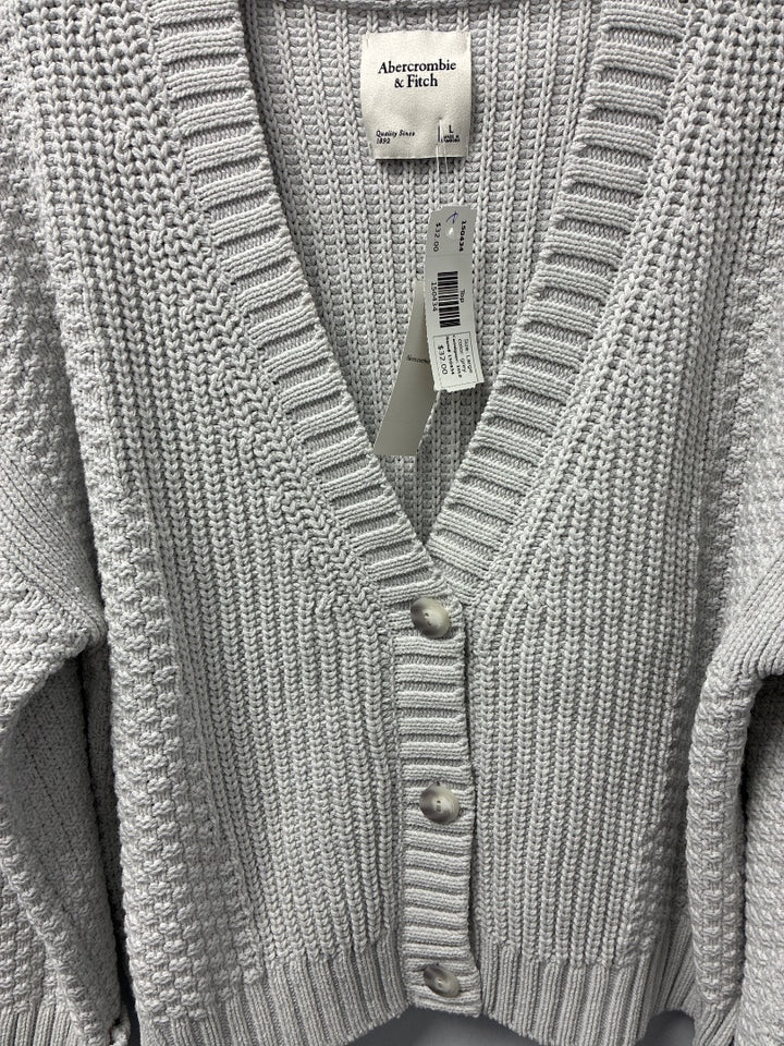 abercrombie, grey, Top, Large