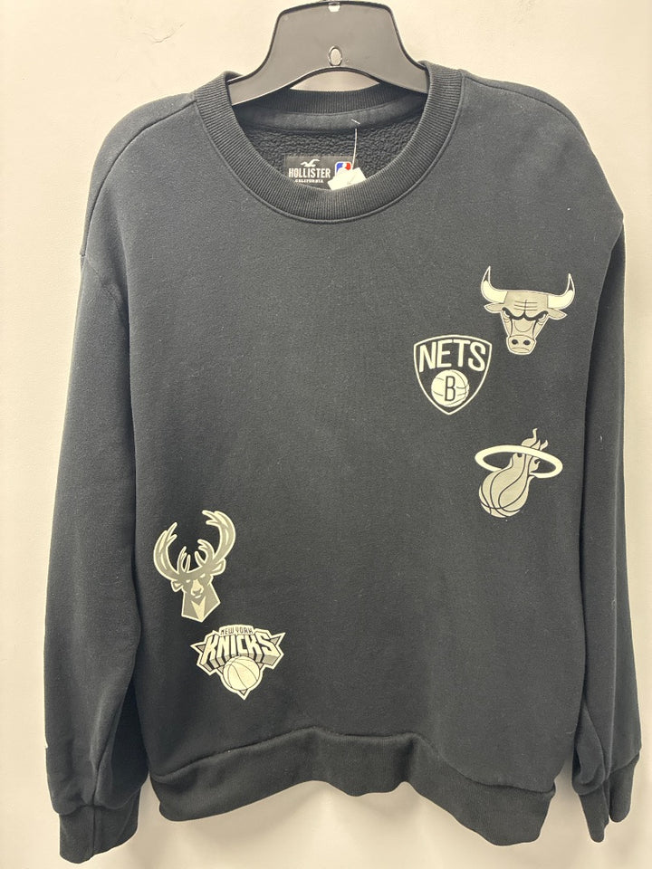 Hollister Nets Black Men’s Sweatshirt Small
