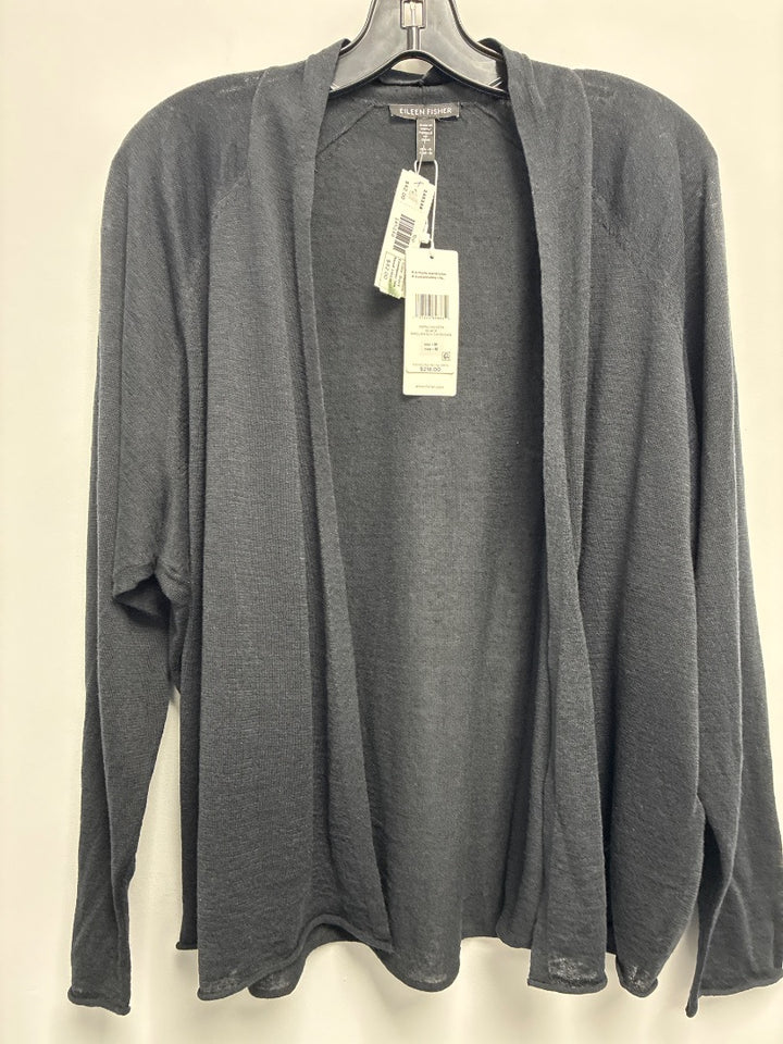 Eileen Fisher Black Raglan Cardigan  Medium