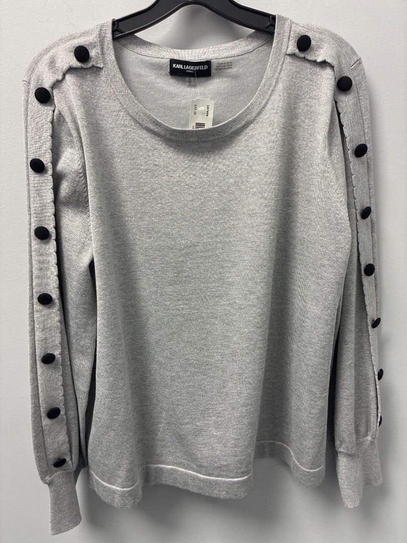 Karl lagerfeld, Grey, Top, XL