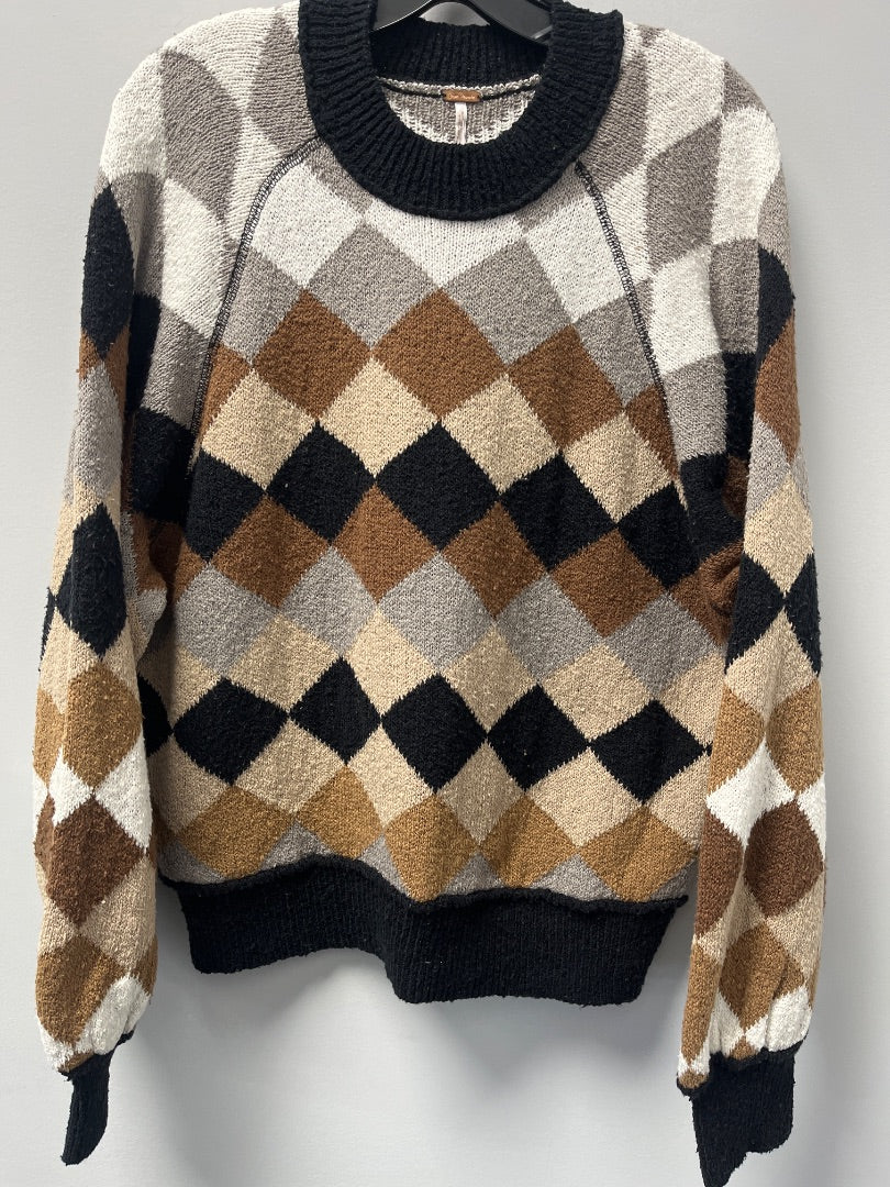 Free People, Black+, Sweater, XL