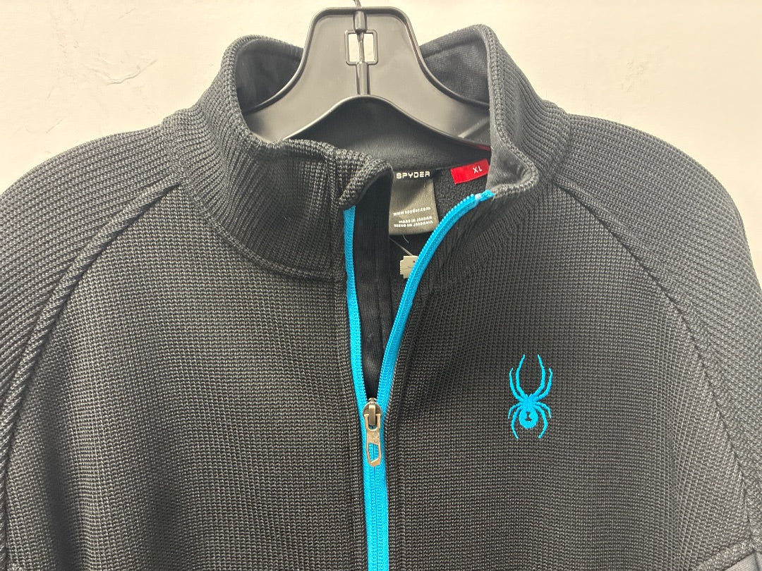 Spyder half-zip up light knit sweater Mens XL