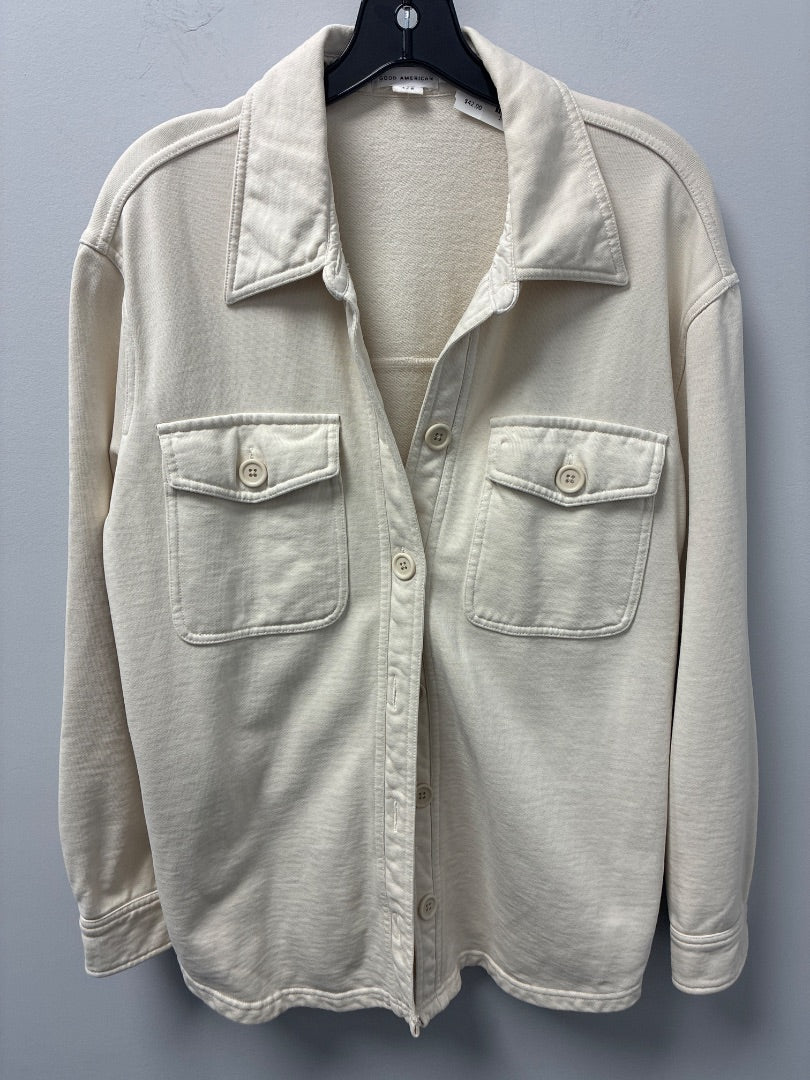 Good America Beige Jacket Large