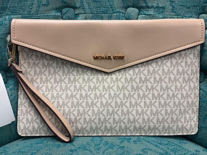 Michael kors, Tan+, Wristlet, Large