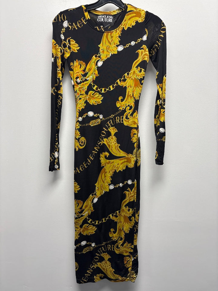 Versace jeans, Black+, dress, Small
