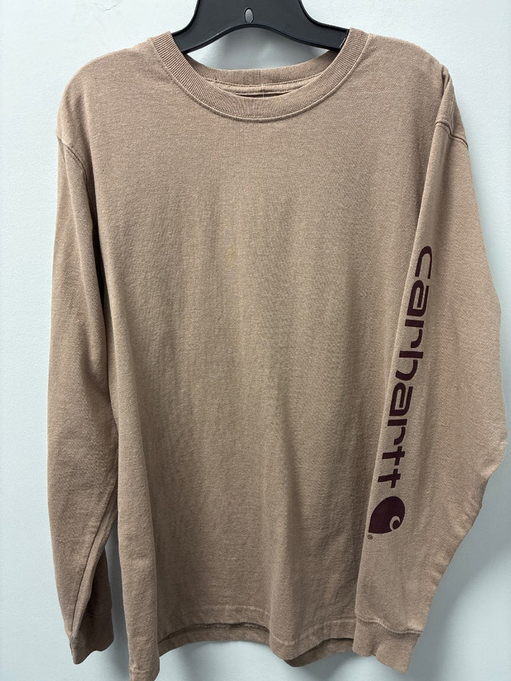Carhartt Brown Men’s Long Sleeve Shirt Small