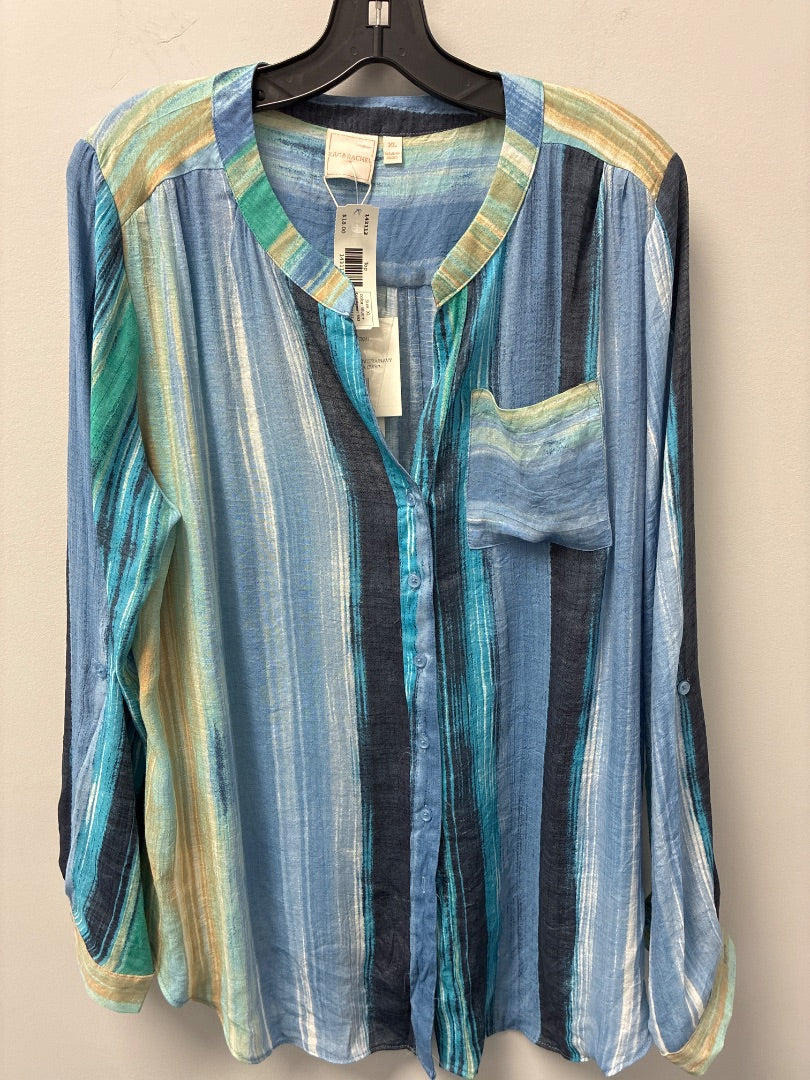 Zac+Rachel, Blue+, Top, XL