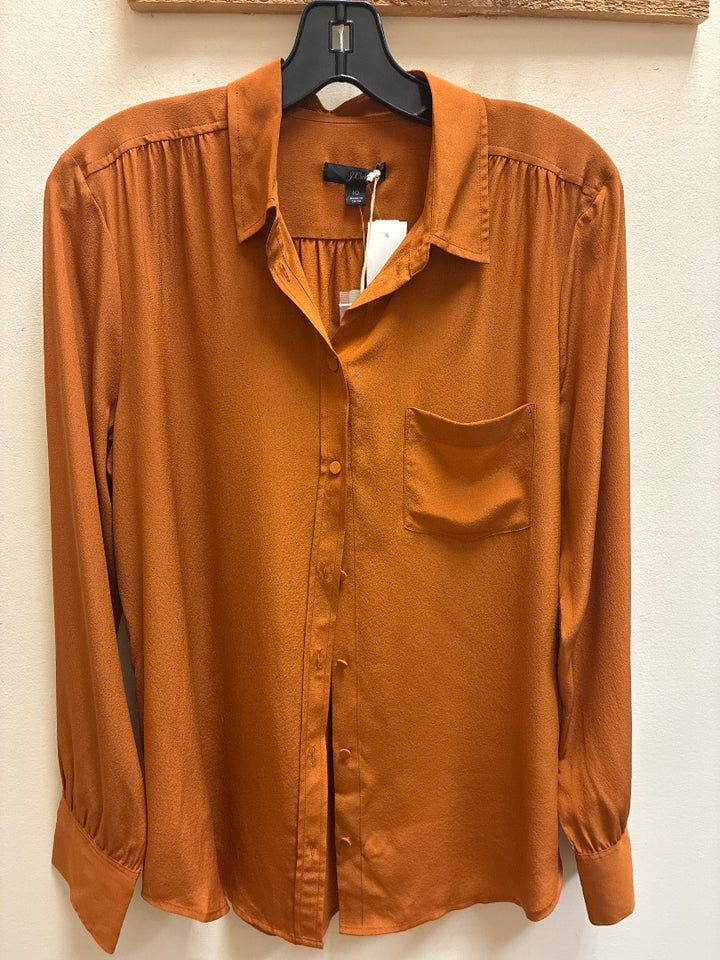 Orange jcrew Top, Medium