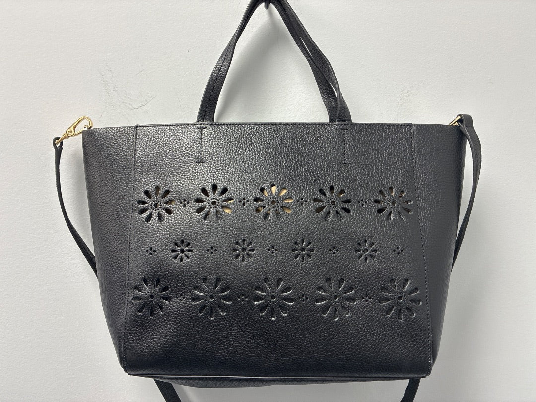 Kate Spade Leather Black Crossbody Handbag Medium