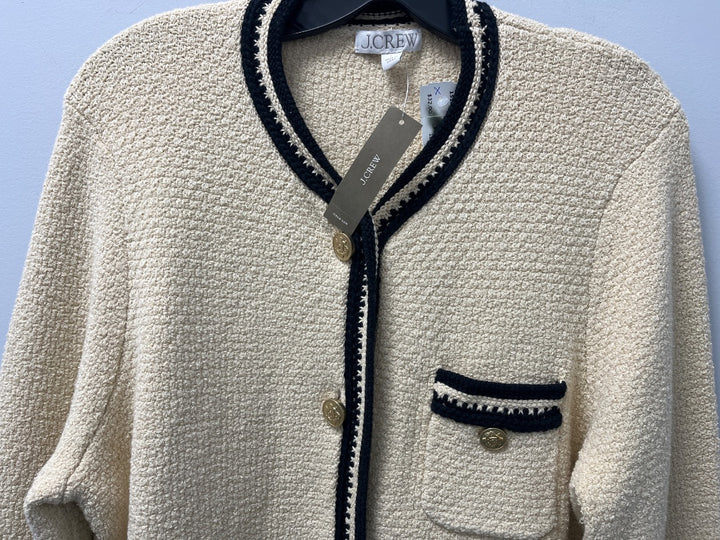 JCREW, Tan+, Top, Large