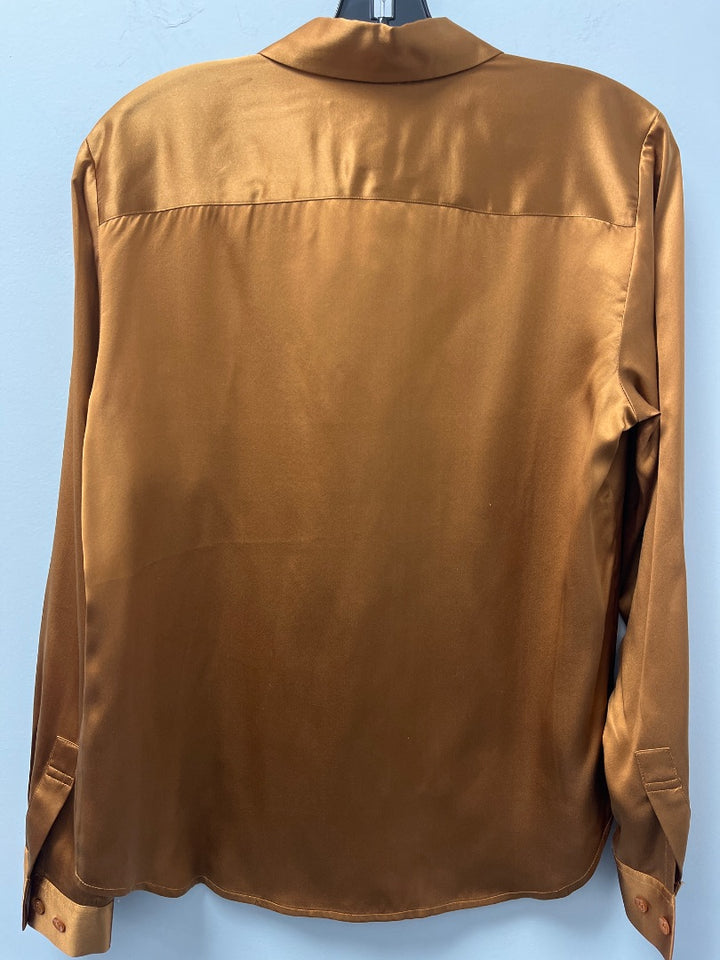 Ann Taylor, Orange, Top, Medium
