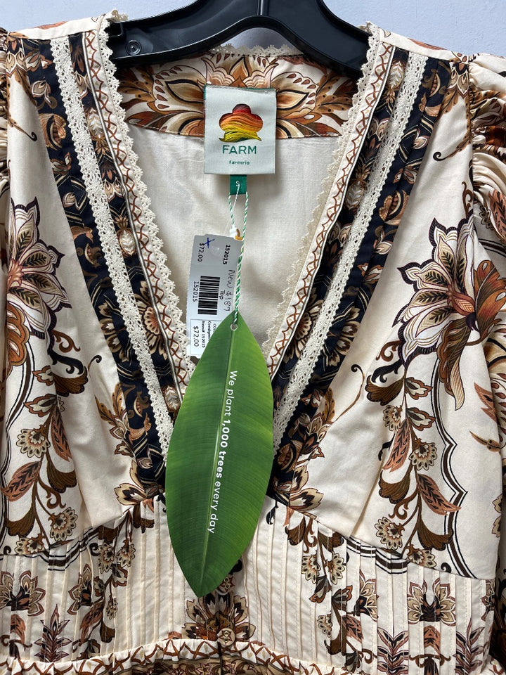 Farm Rio, Tan+, Top, Small