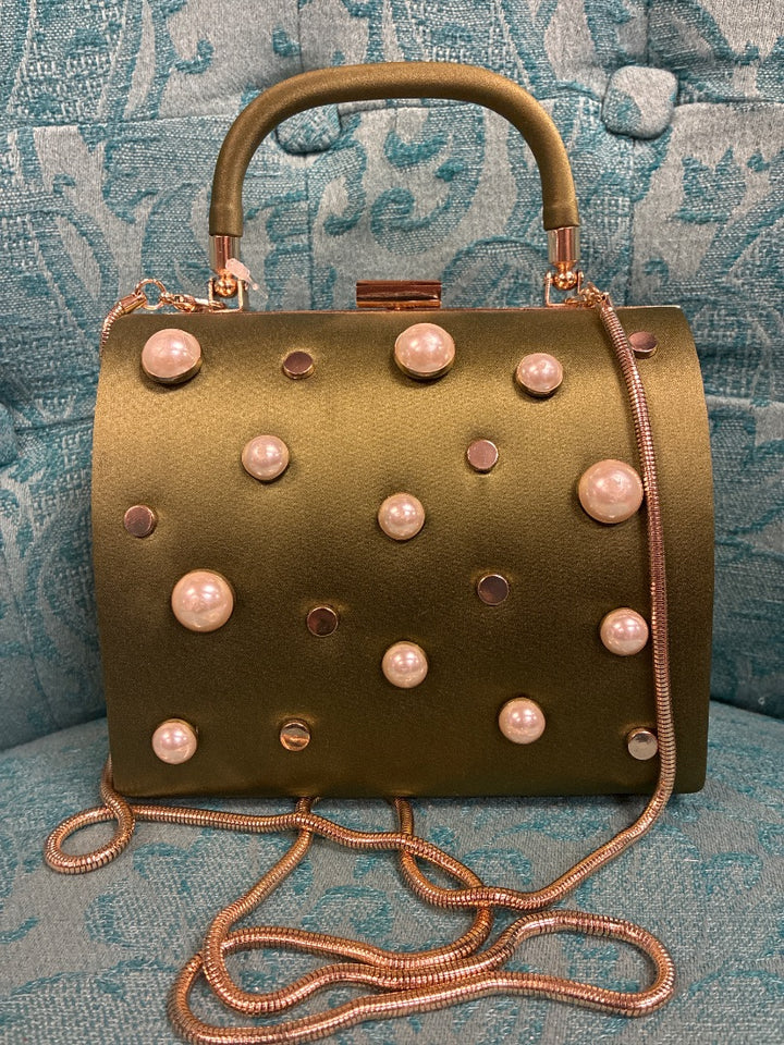 Green zara Handbag, Small