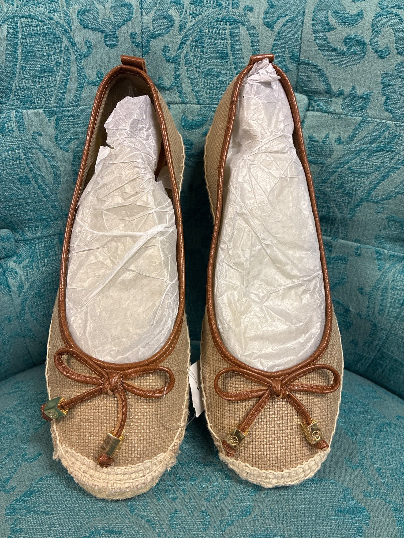 Michael kors, Tan+, flat, 8
