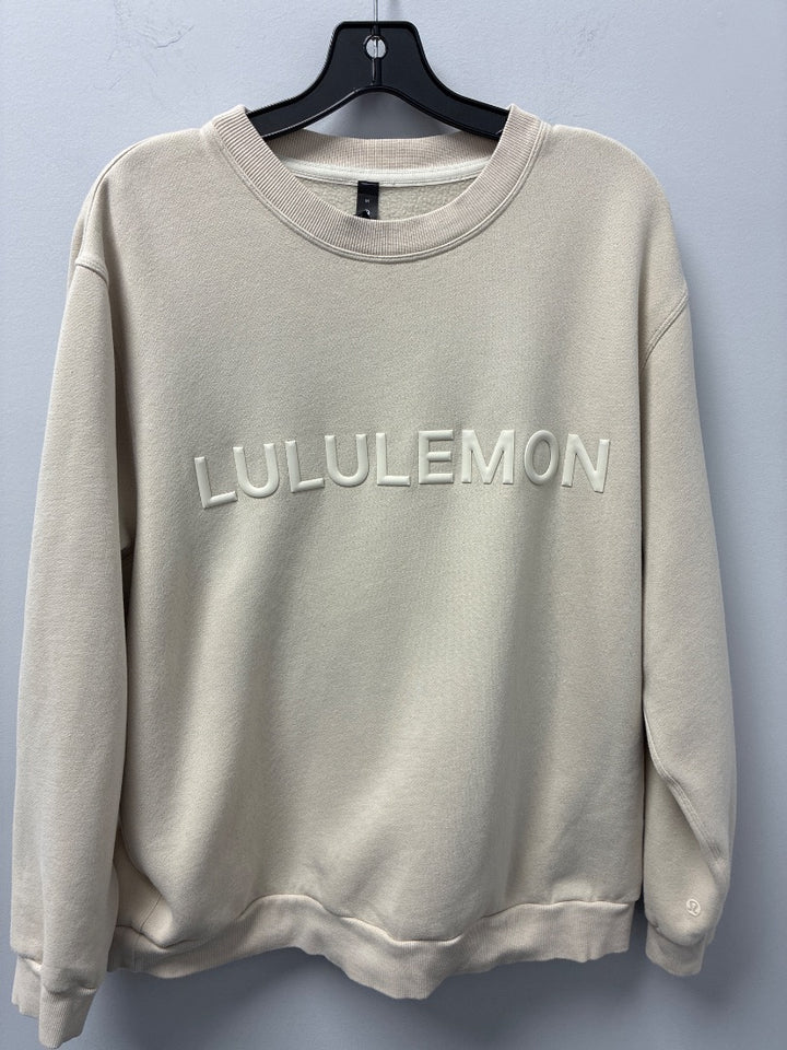 Lululemon Tan Sweatshirt Medium