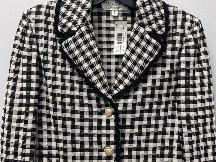 St. John, Black+, Jacket, Small