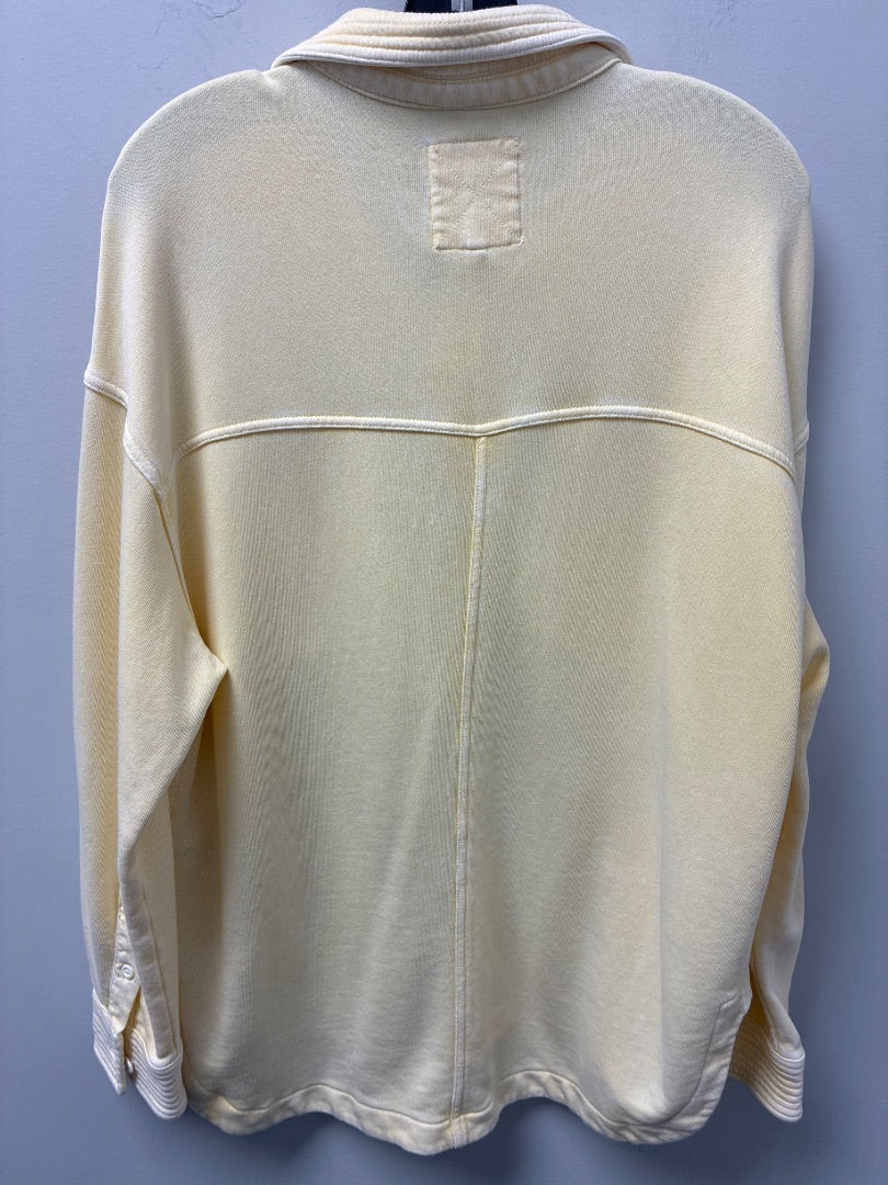 aerie Yellow Sweatshirt Small